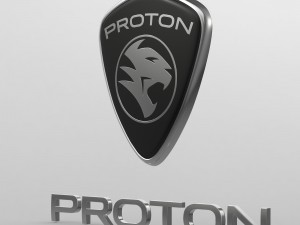 proton logo 3D Model
