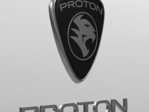 proton logo 3D Model