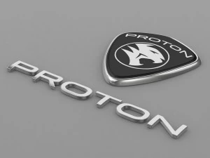 proton logo 3D Model