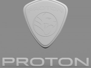 proton logo 3D Model
