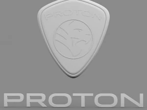 proton logo 3D Model