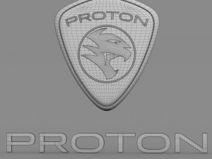 proton logo 3D Model