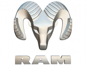 ram logo 3D Modell