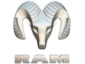 ram logo 3D Model