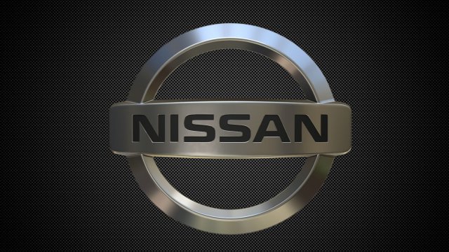 nissan logo Modello 3D .c4d .max .obj .3ds .fbx .stl .blend 