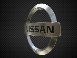 nissan logo Modello 3D