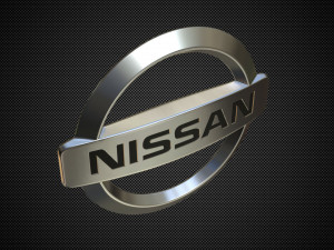 nissan logo Modello 3D