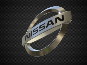 nissan logo Modello 3D