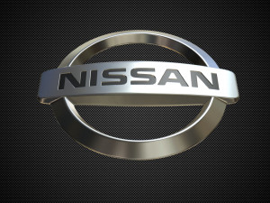 nissan logo Modello 3D