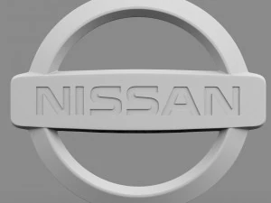 nissan logo 3D Model