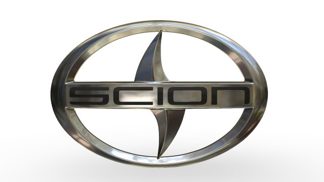 scion logo 3D 모델 .c4d .max .obj .3ds .fbx .stl .blend 