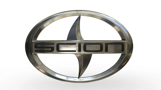 scion logo 3D Model .c4d .max .obj .3ds .fbx .stl .blend 