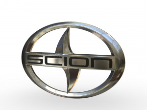 scion logo 3D 모델