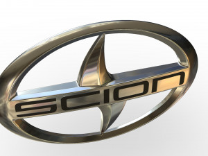 scion logo 3D 모델