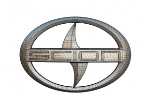 scion logo 3D 모델