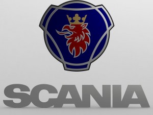 scania logo Modello 3D