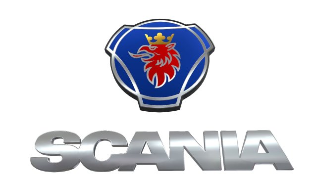 Download scania logo 3D Model