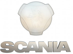 scania logo Modello 3D