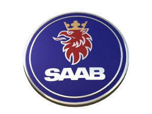saab logo Model 3D
