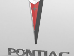 pontiac logo 3D Model