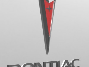 pontiac logo 3D Model