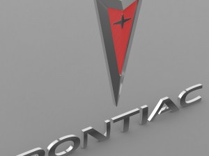 pontiac logo 3D Model