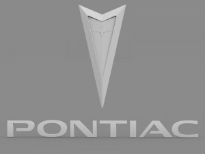 pontiac logo 3D Model