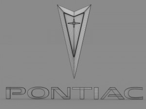 pontiac logo 3D Model