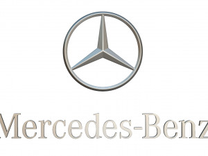 mercedes logo 3Dモデル