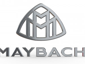 maybach logo Modèle 3D