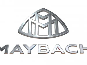 maybach logo 3D Model