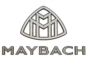 maybach logo 3D Model