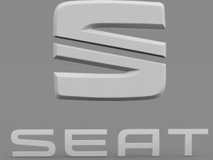 seat logo 3D Модель