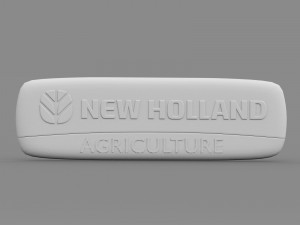 new holland logo 3D Model