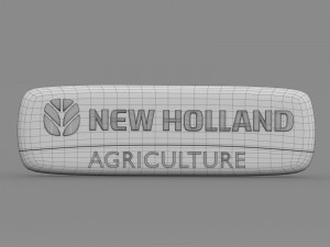 new holland logo 3D Model