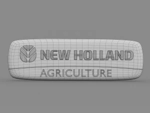new holland logo 3D Model