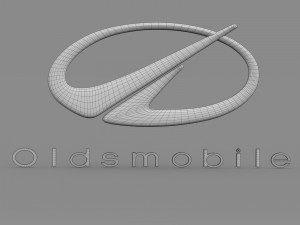 oldsmobile logo Modelo 3D