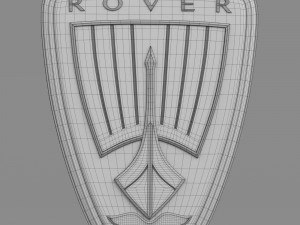 rover logo 3D मॉडल