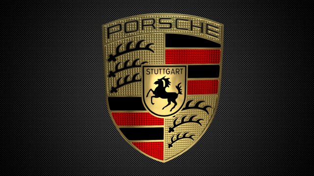 porsche logo Modelo 3D .c4d .max .obj .3ds .fbx .stl .blend 