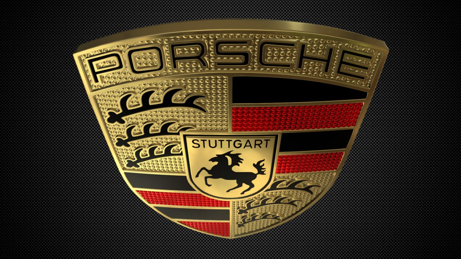 Porsche 3d logo