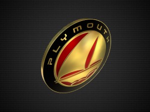 plymouth logo 3D 모델