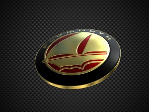 plymouth logo 3D 모델