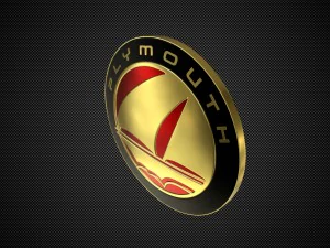 plymouth logo 3D Model