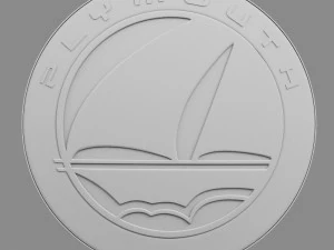 plymouth logo 3D Model