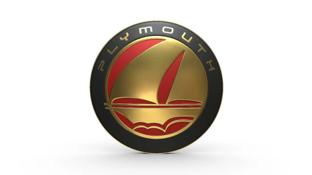plymouth logo 3D Model .c4d .max .obj .3ds .fbx .stl .blend 