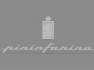 pininfarina logo 3D Model