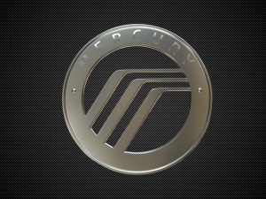 mercury logo 3Dモデル