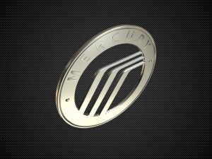 mercury logo 3Dモデル
