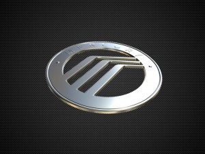 mercury logo 3Dモデル