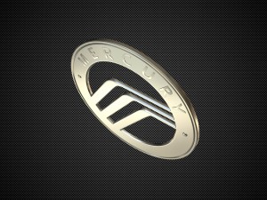 mercury logo 3Dモデル
